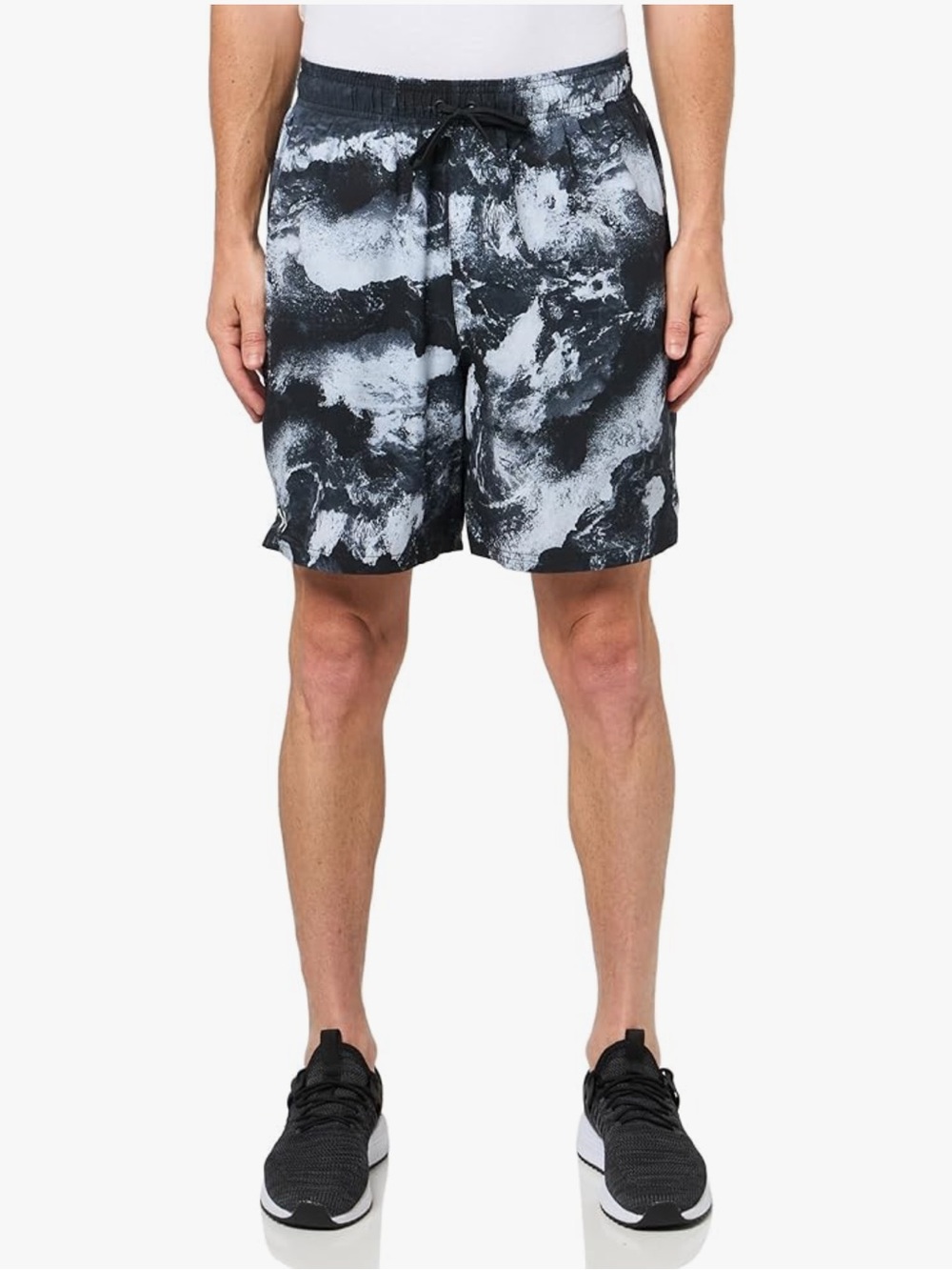 🆕 Under Armour Men’s Swim Trucks Compression Liner Black Print